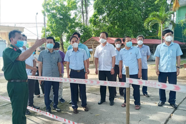 Huyện Nông Cống: Khống chế lây nhiễm chéo trong khu cách ly
