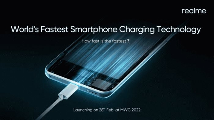 Realme sẽ ra mắt công nghệ sạc nhanh nhất thế giới