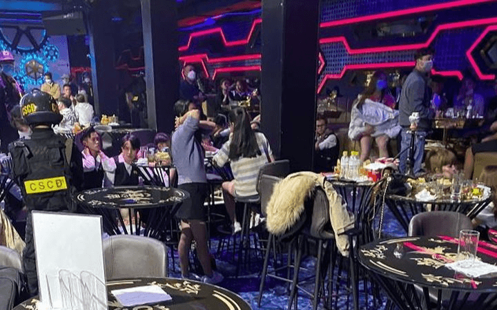 Phát hiện 30 đối tượng dương tính với ma tuý tại quán karaoke và nhà hàng
