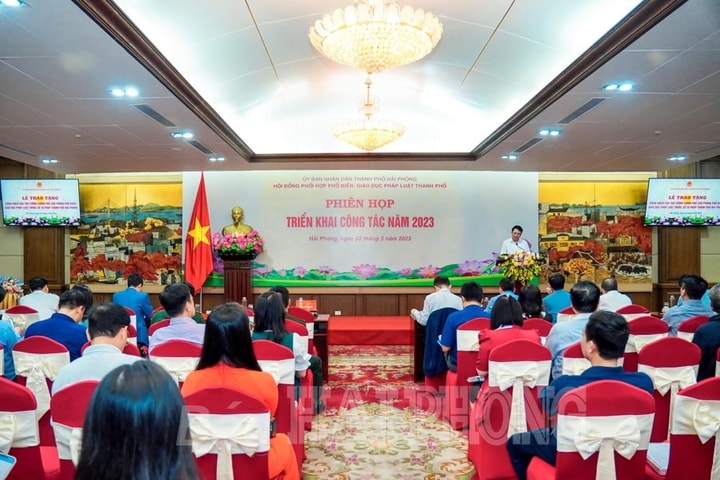 Hải Phòng: Tăng cường phổ biến, giáo dục, nâng cao ý thức chấp hành pháp luật