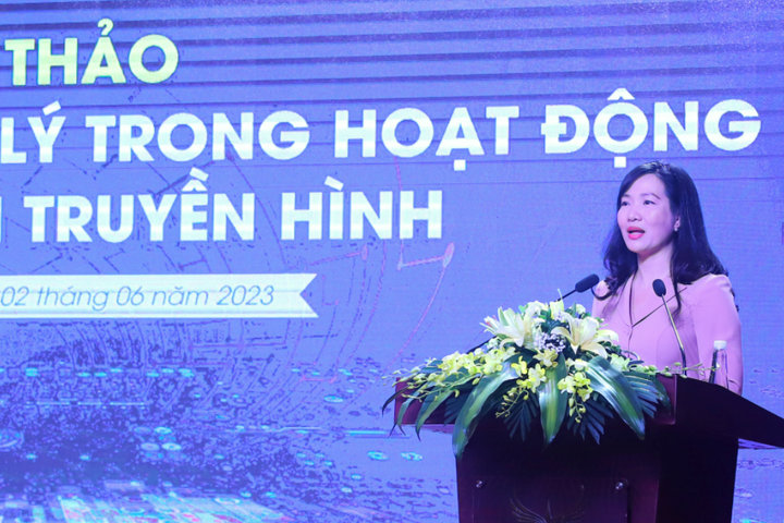 Hội thảo về công tác quản lý trong hoạt động phát thanh, truyền hình