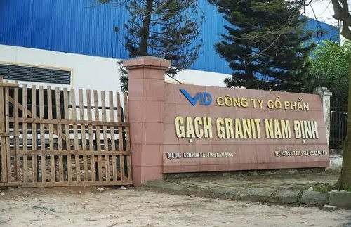 Xả nước thải trái phép, Công ty CP gạch Granit Nam Định bị phạt 350 triệu đồng