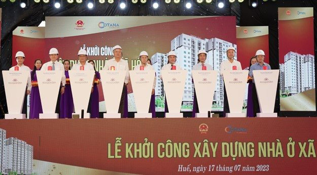 Khởi công xây dựng khu nhà ở xã hội quy mô hơn 1000 căn ở Huế
