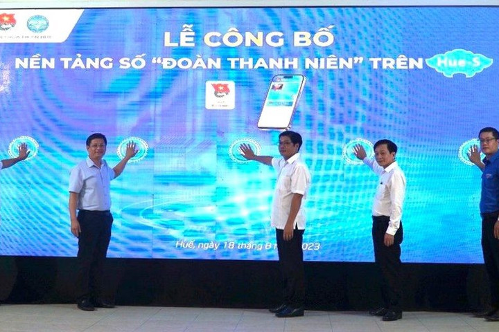 Ra mắt nền tảng số “Đoàn Thanh niên” trên Hue-S