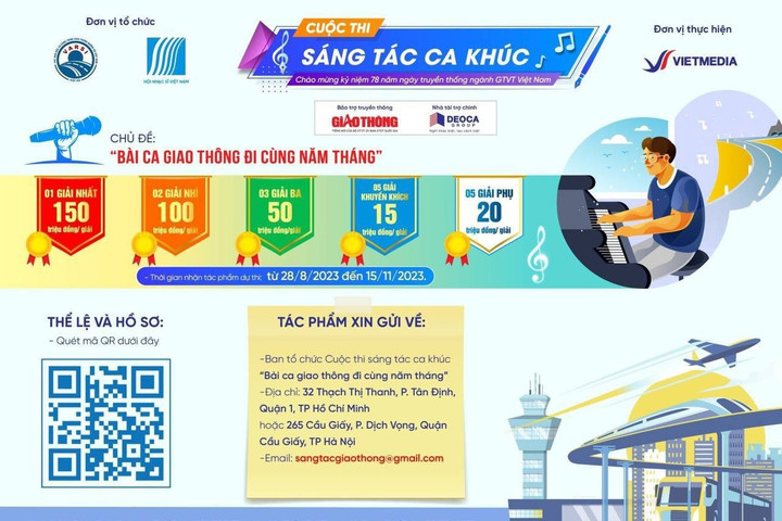 Phát động cuộc thi sáng tác “Bài ca giao thông đi cùng năm tháng”