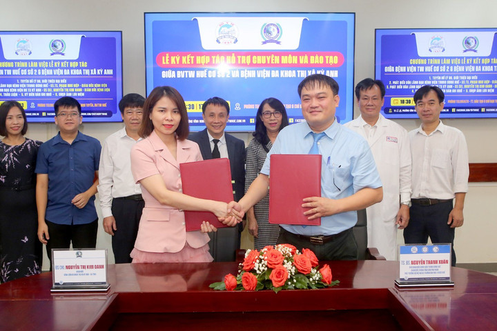 Bệnh viện Trung ương Huế hỗ trợ chuyên môn và đào tạo cán bộ cho bệnh viện tuyến dưới
