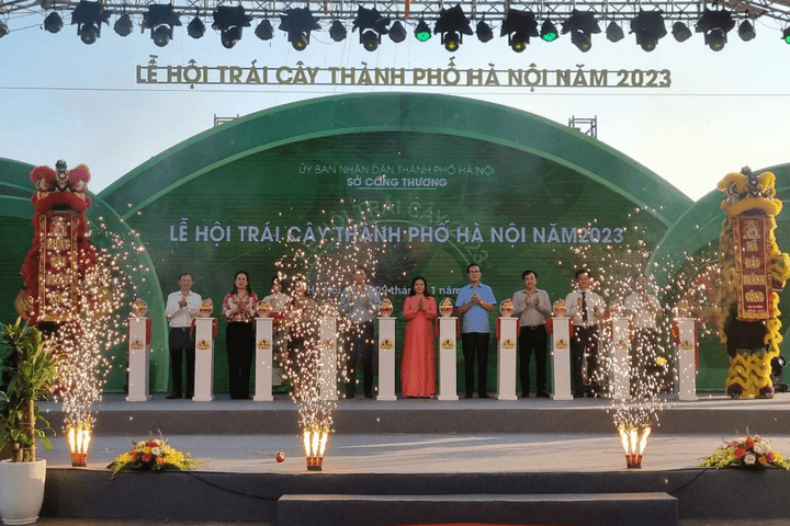 Lễ hội trái cây năm 2023: Quảng bá sản phẩm đặc sắc của Hà Nội cùng 6 vùng miền