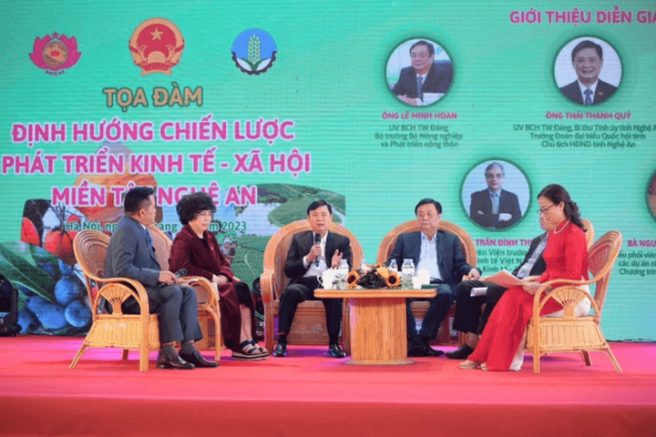 Tọa đàm “Định hướng chiến lược phát triển kinh tế - xã hội miền Tây Nghệ An”