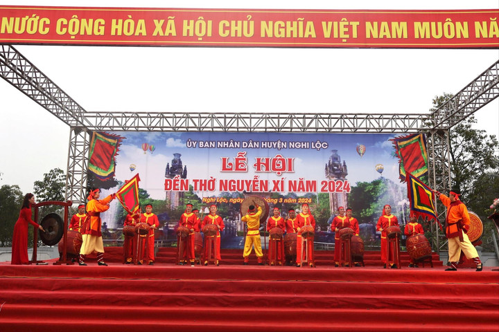 Long trọng Lễ hội Đền thờ Nguyễn Xí năm 2024
