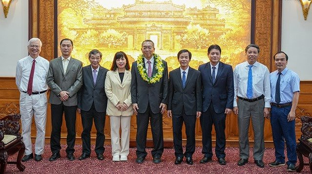 Trao tặng danh hiệu 'Công dân danh dự tỉnh TT-Huế ' cho ông Hattori Tadashi