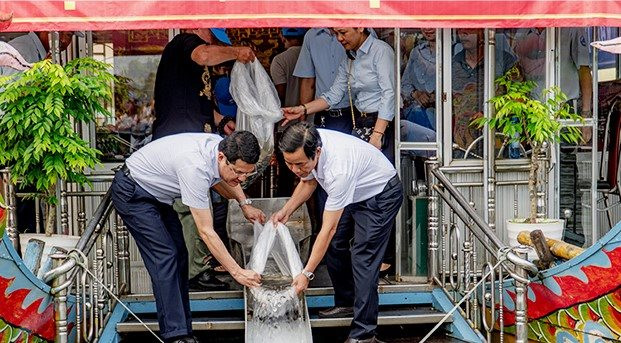 Lễ phát động tái tạo nguồn lợi thủy sản năm 2024