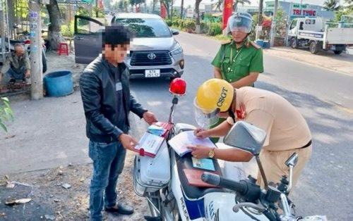Đồng Tháp: Tăng cường xử lý các hành vi phạm giao thông