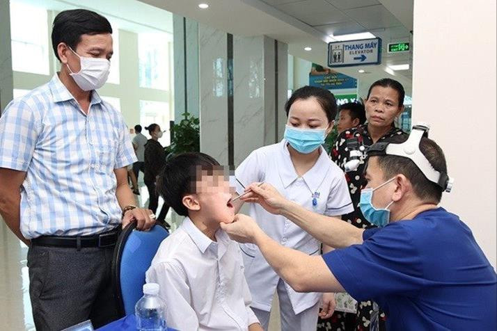 Hà Tĩnh: Tổ chức chương trình phẫu thuật dị tật cho các trẻ khuyết tật