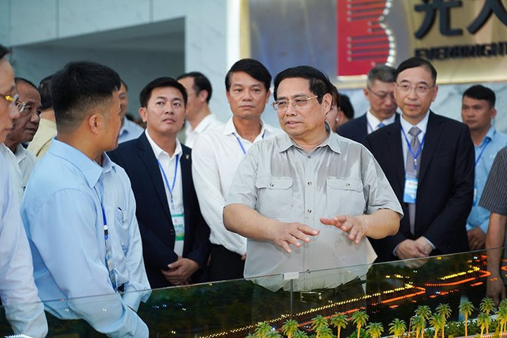 Thủ tướng Phạm Minh Chính dự lễ khánh thành nhà máy điện rác Phú Sơn
