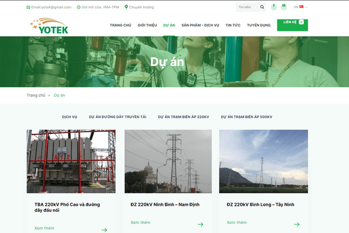 Công tác đấu thầu ở Tổng Công ty Truyền tải Quốc gia: Công ty Yotek – nhà thầu quen thuộc của EVNNPT?