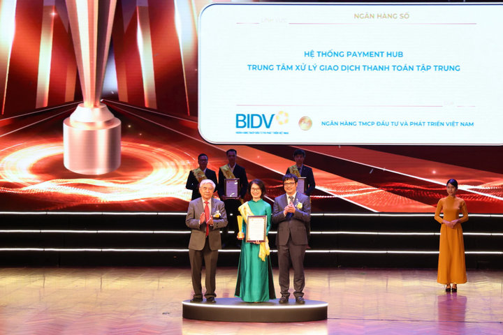 7 sản phẩm, giải pháp của BIDV đạt giải Sao Khuê 2024