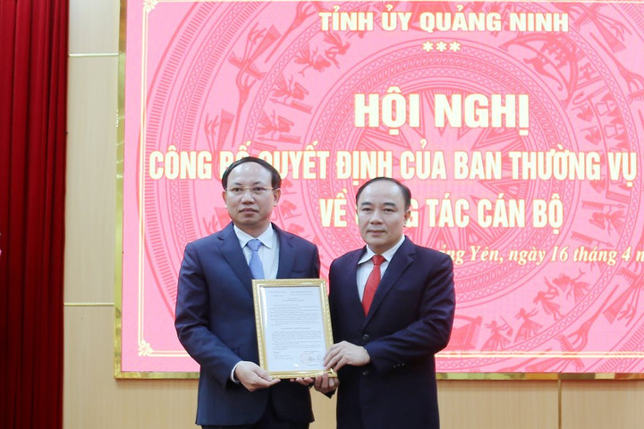 Cục trưởng Cục thuế Quảng Ninh giữ chức vụ Bí thư Thị uỷ Quảng Yên