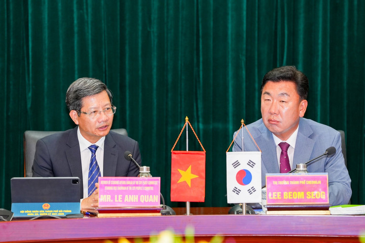 Thành phố Hải Phòng và Cheongju (Hàn Quốc) ký ghi nhớ hợp tác