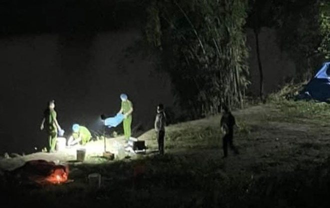 Ba mẹ con tử vong trên sông Cầu, Thái Nguyên
