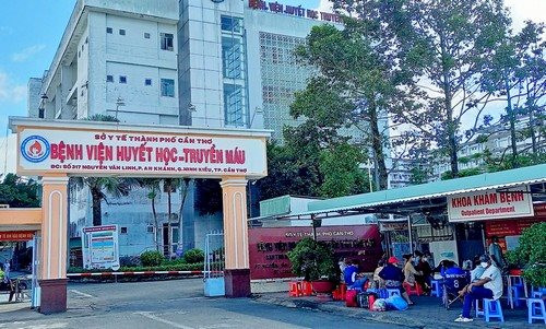 Bệnh viện Huyết học – Truyền máu Cần Thơ đã hết thiếu máu