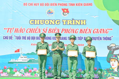 Sôi nổi sân chơi chiến sĩ “BĐBP Kiên Giang tự hào tiếp bước truyền thống"