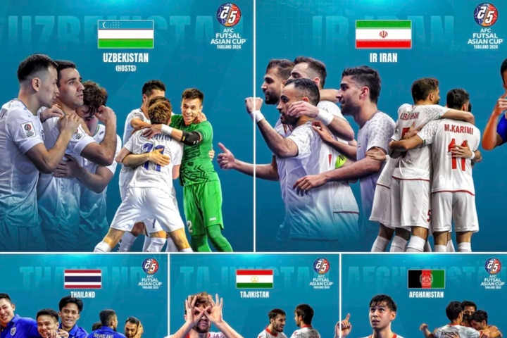 Xác định 5 đại diện của châu Á lọt vào World Cup futsal 2024