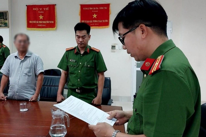 Giám đốc Sở Y tế Bà Rịa - Vũng Tàu bị khởi tố liên quan đến đấu thầu