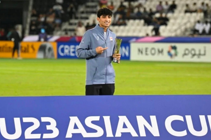 Ali Jasim trở thành "Vua phá lưới" VCK U23 châu Á 2024