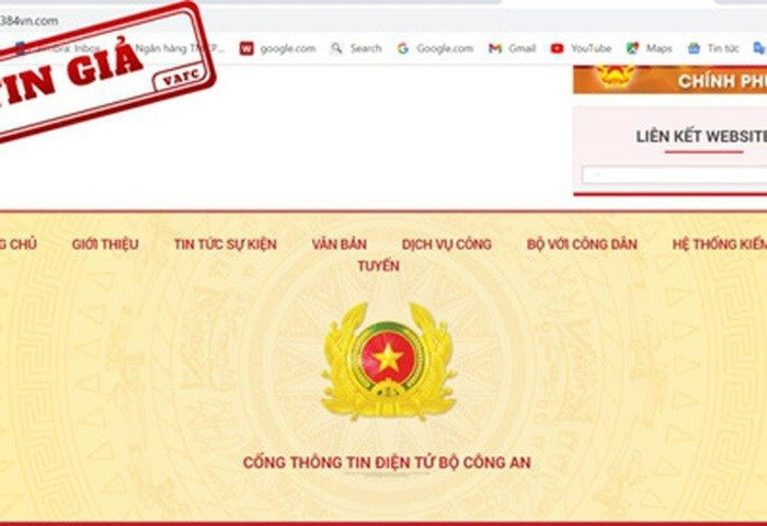 Giả mạo Cổng thông tin điện tử Bộ Công an lừa đảo: Cần truy vết để xử lý nghiêm