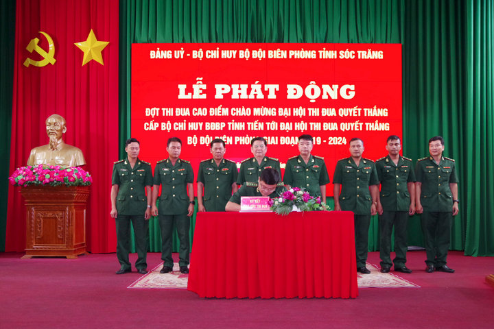 Phát động thi đua chào mừng Đại hội thi đua Quyết thắng BĐBP giai đoạn 2019-2024