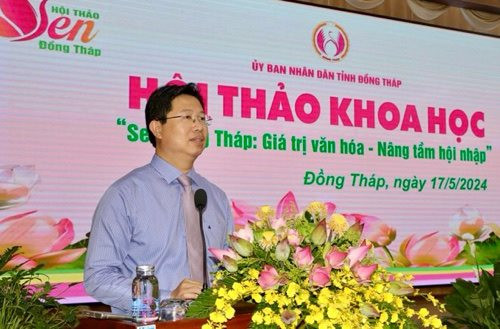 Xây dựng các kế hoạch phát triển bền vững vị thế của sen Đồng Tháp