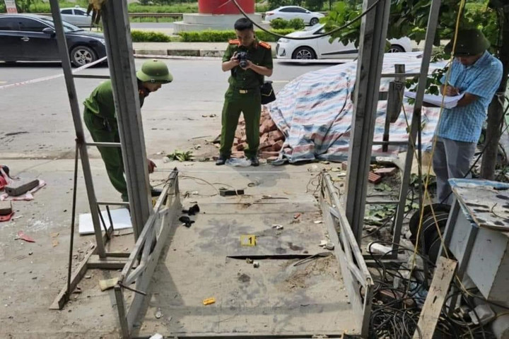 Thang máy tự chế rơi tự do, 7 người bị thương