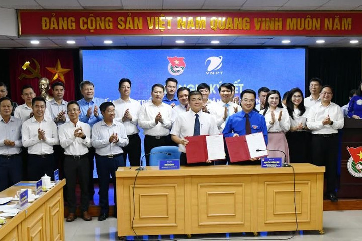 VNPT và Trung ương Đoàn ký kết kế hoạch triển khai Thỏa thuận hợp tác năm 2024