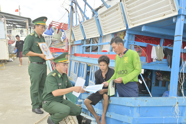 Trạm Kiểm soát Biên phòng Pháo Đài tích cực chống khai thác IUU