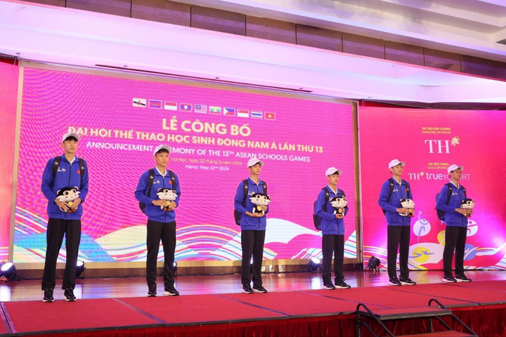 Hơn 1.300 vận động viên, huấn luyện viên tham gia ASEAN Schools Games 13