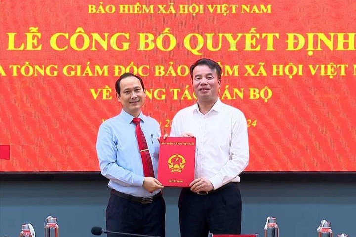 Bổ nhiệm ông Phạm Công Cường giữ chức vụ Giám đốc BHXH tỉnh Yên Bái