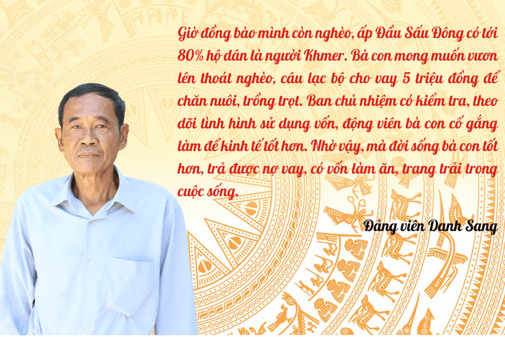 Chuyện người đảng viên bình dị nặng lòng với quê hương