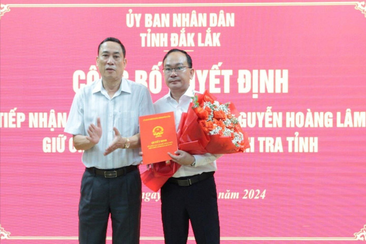 Bổ nhiệm Phó Chánh Thanh tra tỉnh Đắk Lắk