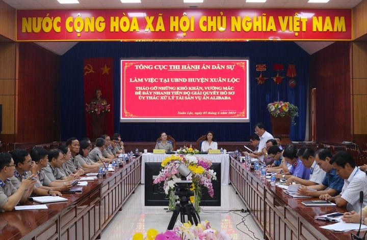 Tháo gỡ việc xử lý tài sản liên quan đến vụ án Công ty CP Địa ốc Alibaba