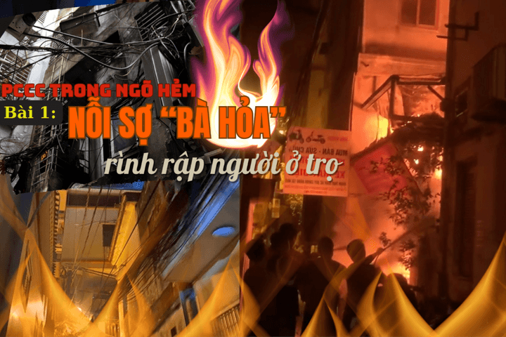 PCCC trong ngõ hẻm: Bài 1- Nỗi sợ “bà hỏa” rình rập người ở trọ