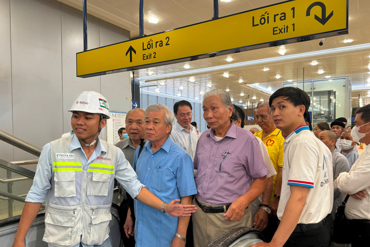 Chạy thử nghiệm tuyến tàu điện ngầm Bến Thành - Suối Tiên