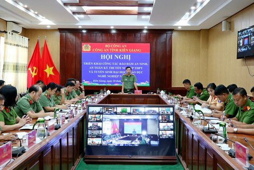 Triển khai công tác đảm bảo an ninh, an toàn kỳ thì tốt nghiệp THPT năm 2024