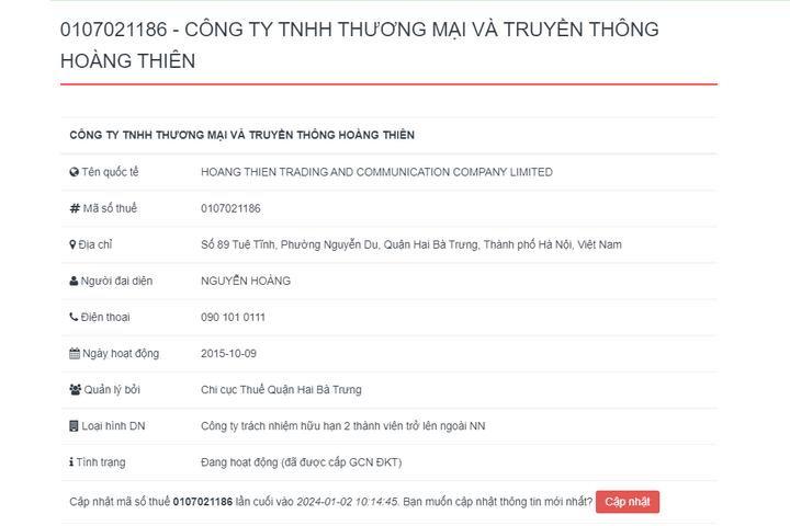 Âm vốn, Công ty Hoàng Thiên vẫn trúng loạt gói thầu với tỉ lệ tiết kiệm thấp