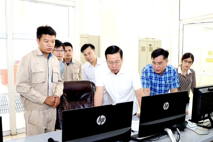 Kiểm tra hoạt động của các nhà máy thủy điện và hiện trạng dòng chảy trên sông Lô