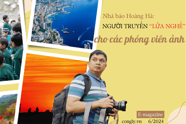 Nhà báo Hoàng Hà: Người truyền “lửa nghề” cho các phóng viên ảnh