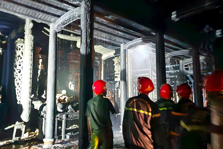 Cảnh giác lừa đảo liên quan vụ cháy chùa Thuyền Lâm