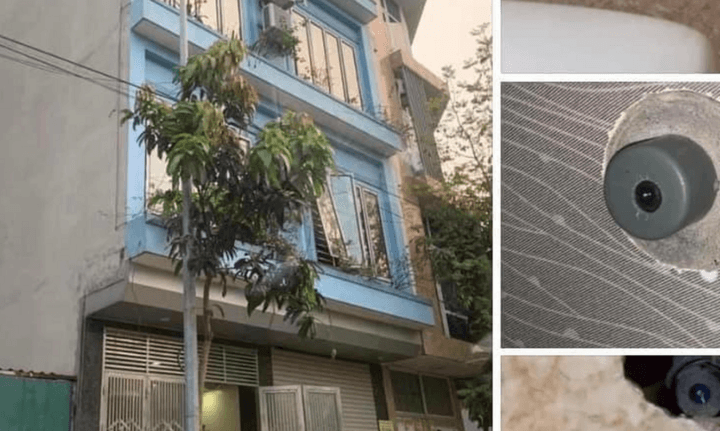 Chủ trọ đặt lén camera trong phòng tắm nữ sinh ở Hà Nội