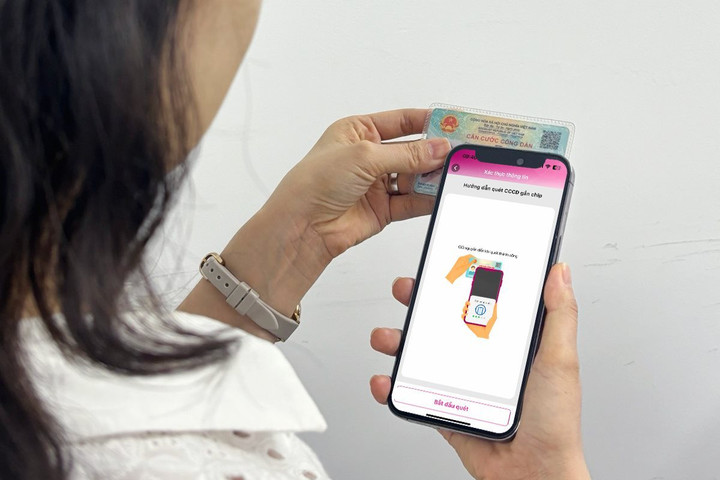 Giao dịch trực tuyến tại ngân hàng có ảnh hưởng nếu chưa xác thực sinh trắc học?