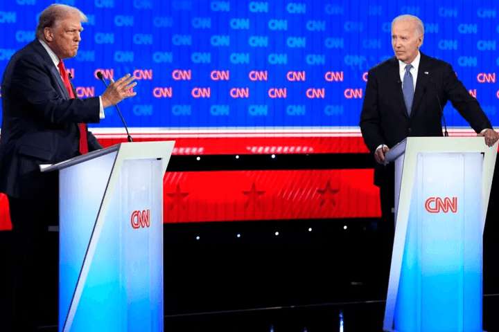 Bầu cử Tổng thống Mỹ: Cuộc tranh luận trực tiếp đầu tiên giữa ông Biden và ông Trump