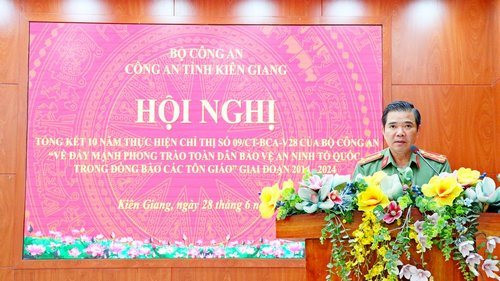 Kiên Giang: Công an tiếp nhận hơn 9.000 nguồn tin có giá trị